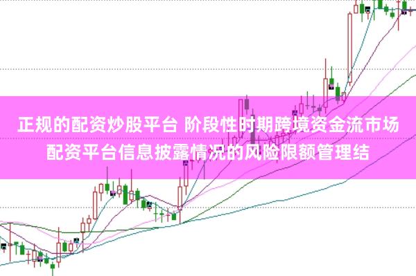 正规的配资炒股平台 阶段性时期跨境资金流市场配资平台信息披露情况的风险限额管理结